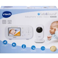 Babyphone Vidéo BM 2650 - Ecoute-bébé Vidéo -VTECH BABY Boutique 001658 BM2650 Babyphone Video Classic boite