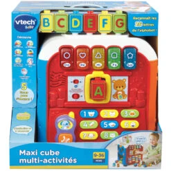 VTECH BABY Jouet éducatif Bébé Maxi Cube Multi-activités 7 VTECH BABY Jouet éducatif Bébé Maxi Cube Multi-activités -VTECH BABY Boutique 135405 Maxi cube multi activitC3A9s boite
