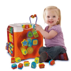 VTECH BABY Jouet éducatif Bébé Maxi Cube Multi-activités 6 VTECH BABY Jouet éducatif Bébé Maxi Cube Multi-activités -VTECH BABY Boutique 135405 Maxi cube multi activitC3A9s enfant