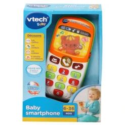 VTECH BABY Baby Smartphone Bilingue 5 VTECH BABY Baby Smartphone Bilingue -VTECH BABY Boutique 138145 Baby smartphone bilingue boite