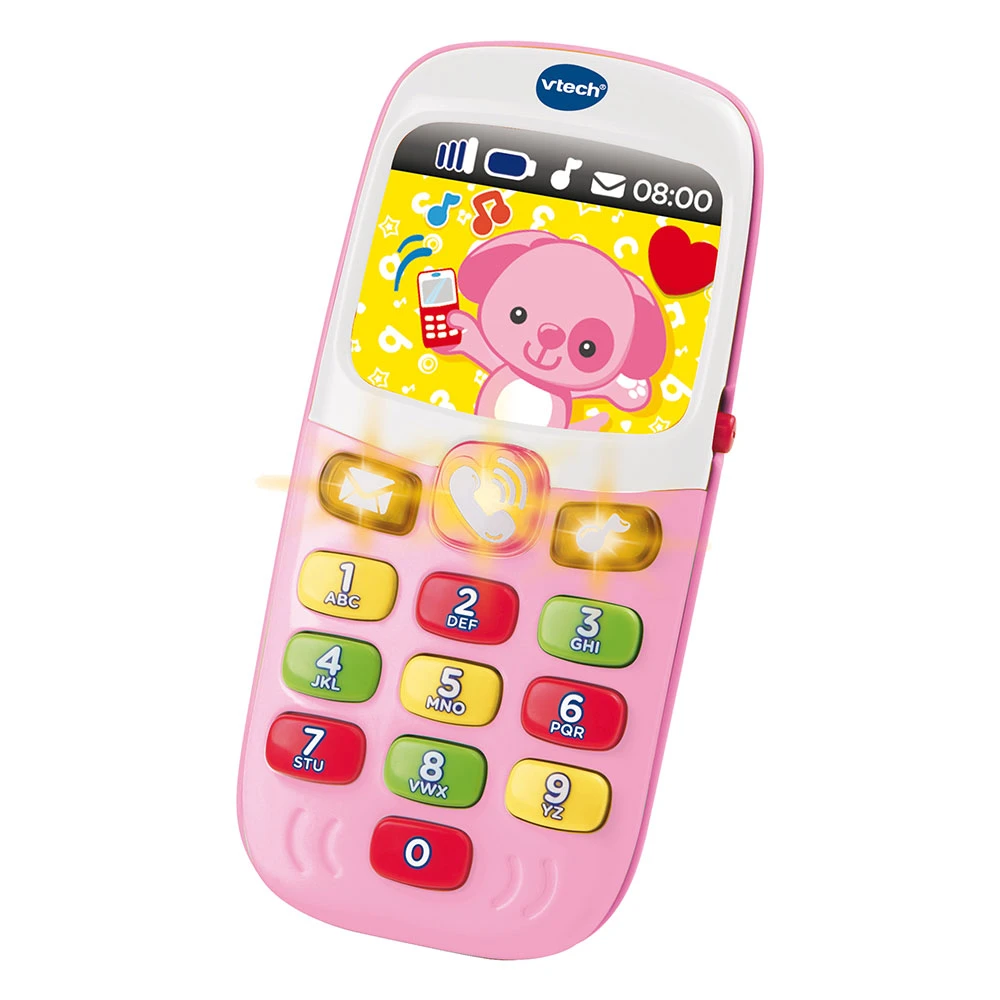 VTECH BABY Baby Smartphone Bilingue Rose 1 VTECH BABY Baby Smartphone Bilingue Rose