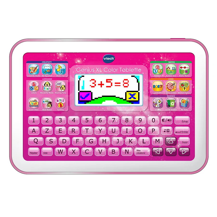 VTech Genius XL Color Tablette Rose - Tablette éducative 1 VTech Genius XL Color Tablette Rose - Tablette éducative