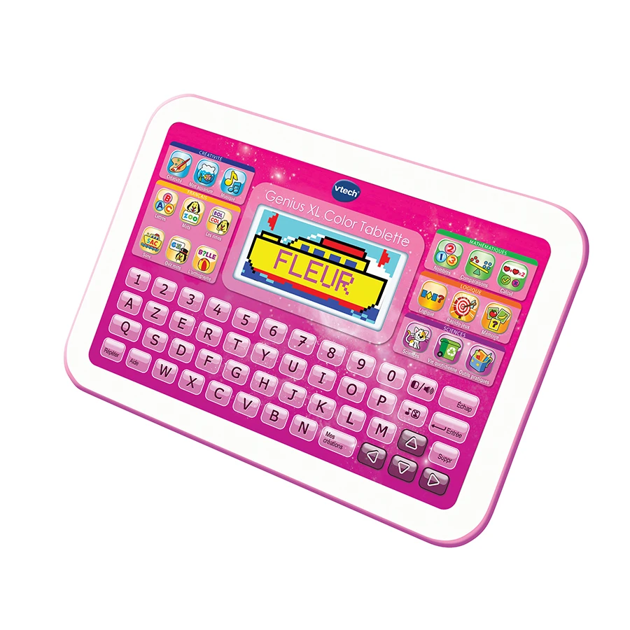 VTech Genius XL Color Tablette Rose - Tablette éducative 2 VTech Genius XL Color Tablette Rose - Tablette éducative – Image 2