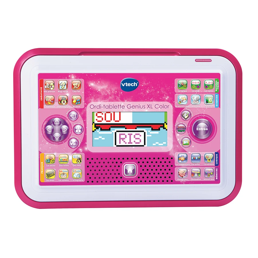 VTech Ordi-tablette Genius XL Color - Rose 2 VTech Ordi-tablette Genius XL Color - Rose – Image 2