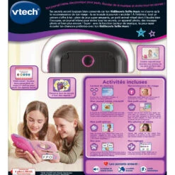 KidiSecrets Selfie Music Noir - Journal Intime électronique -VTECH BABY Boutique 163675 kidisecret selfie music dos