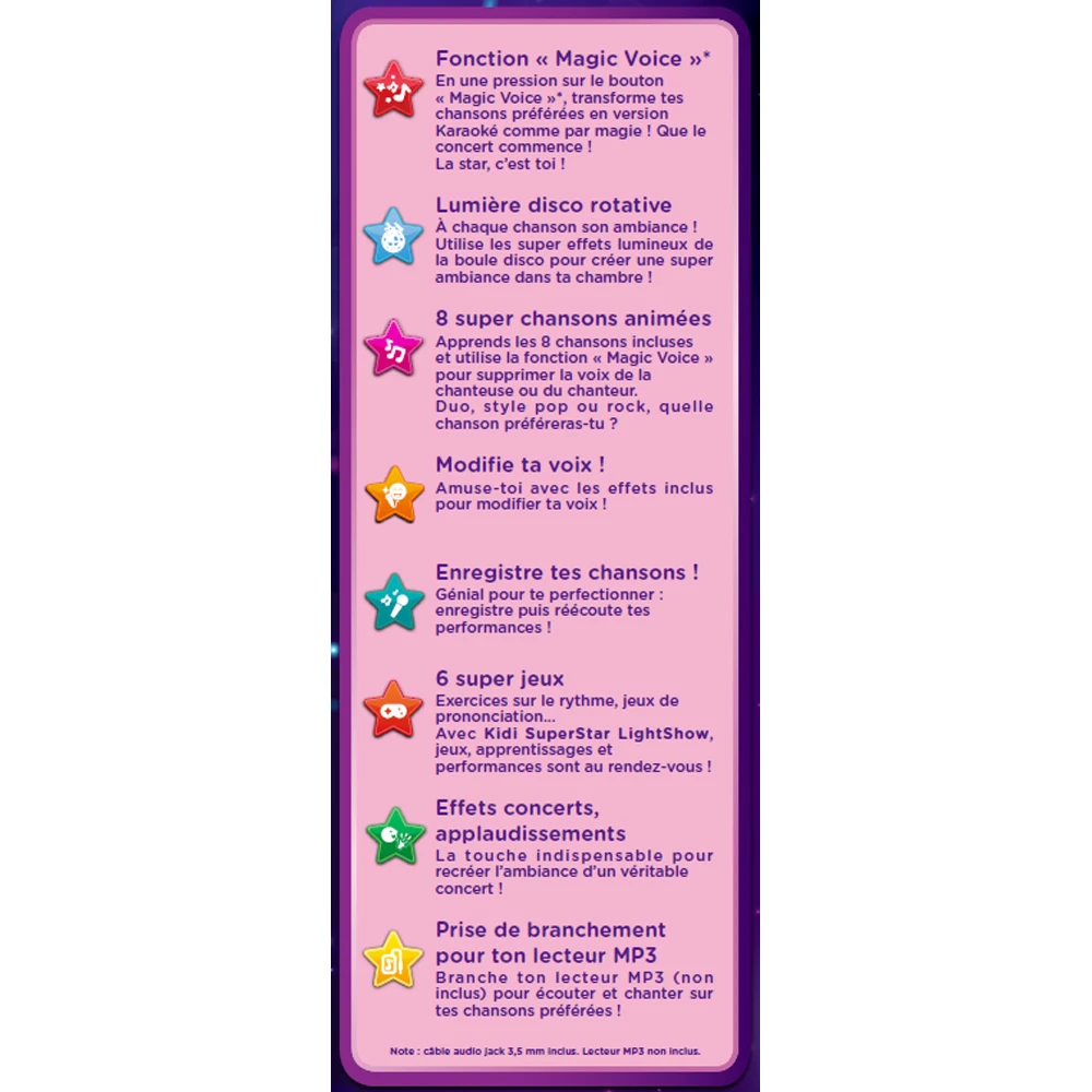 Kidi SuperStar LightShow - Rose 4 Kidi SuperStar LightShow - Rose – Image 4