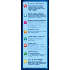 Kidi SuperStar LightShow - Noir -VTECH BABY Boutique 165875 kidi superstar lightshow dos