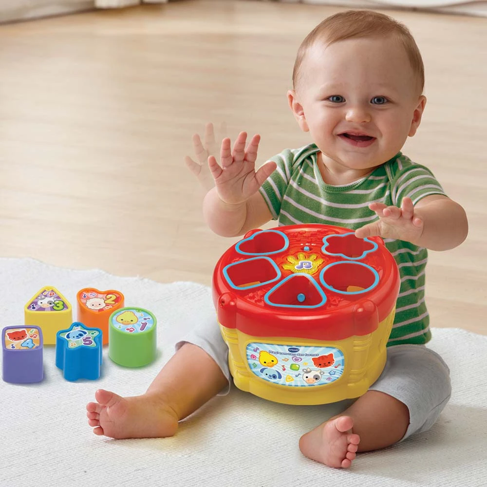 VTECH BABY Magi Tam-tam Des Formes - Jouet Musical 4 VTECH BABY Magi Tam-tam Des Formes - Jouet Musical – Image 4