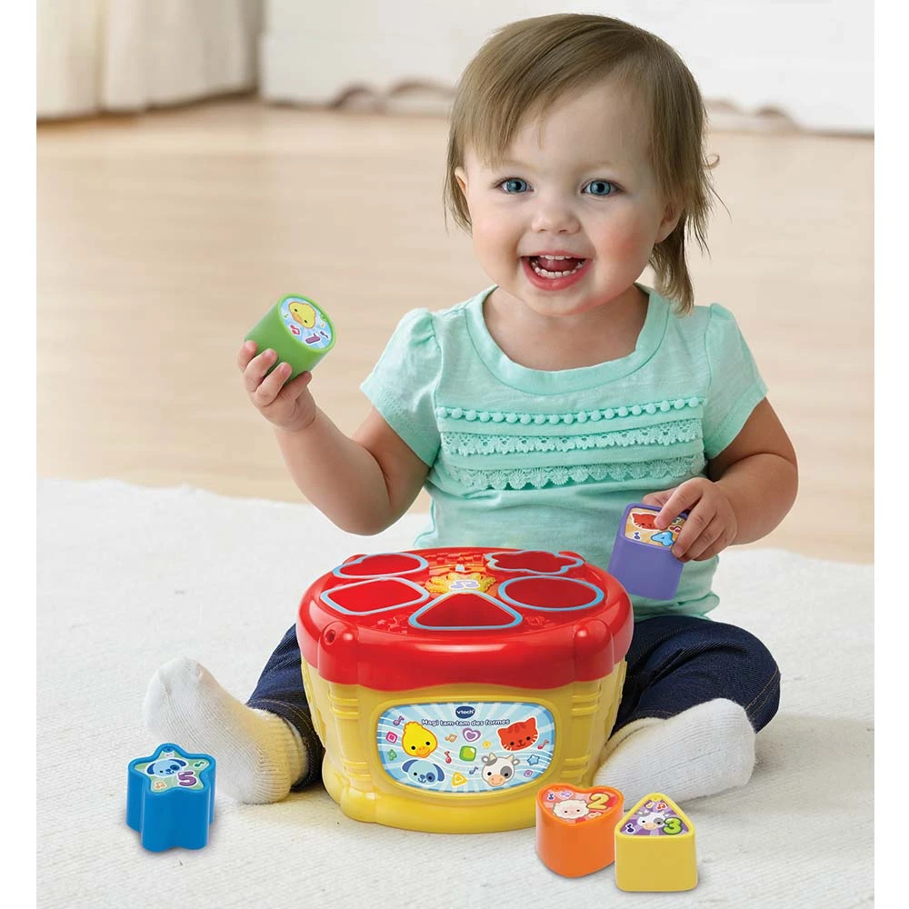 VTECH BABY Magi Tam-tam Des Formes - Jouet Musical 5 VTECH BABY Magi Tam-tam Des Formes - Jouet Musical – Image 5