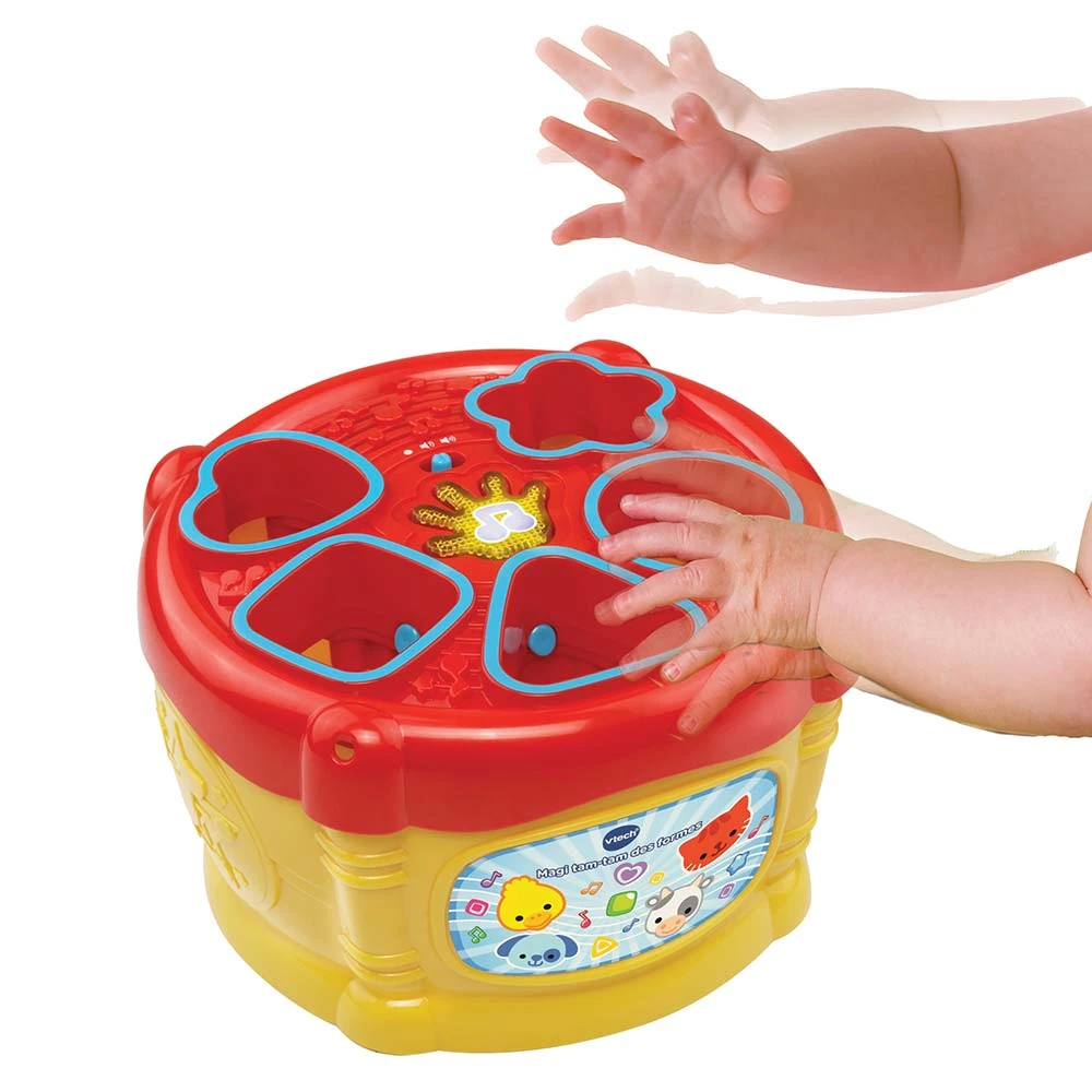 VTECH BABY Magi Tam-tam Des Formes - Jouet Musical 3 VTECH BABY Magi Tam-tam Des Formes - Jouet Musical – Image 3
