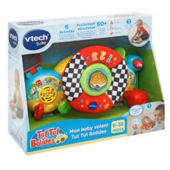 VTECH BABY Volant Enfant De Voiture - Tut Tut Bolides - VTech 9 VTECH BABY Volant Enfant De Voiture - Tut Tut Bolides - VTech -VTECH BABY Boutique 192505 baby volant TTBolides boite