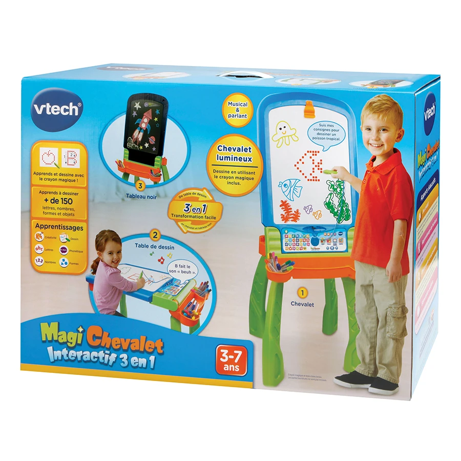 VTech Magi Chevalet Interactif 3 En 1 4 VTech Magi Chevalet Interactif 3 En 1 – Image 4