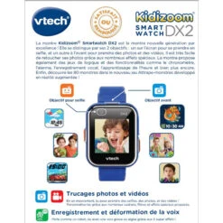 Montre Digitale Kidizoom Smartwatch DX2 Bleue -VTECH BABY Boutique 193805 Kidizoom smartwatch connect DX2 Bleue 7