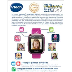 Kidizoom Smartwatch DX2 Framboise - Appareil Photo HD 13 Kidizoom Smartwatch DX2 Framboise - Appareil Photo HD -VTECH BABY Boutique 193845 KidizoomSmartwatch framboise 6