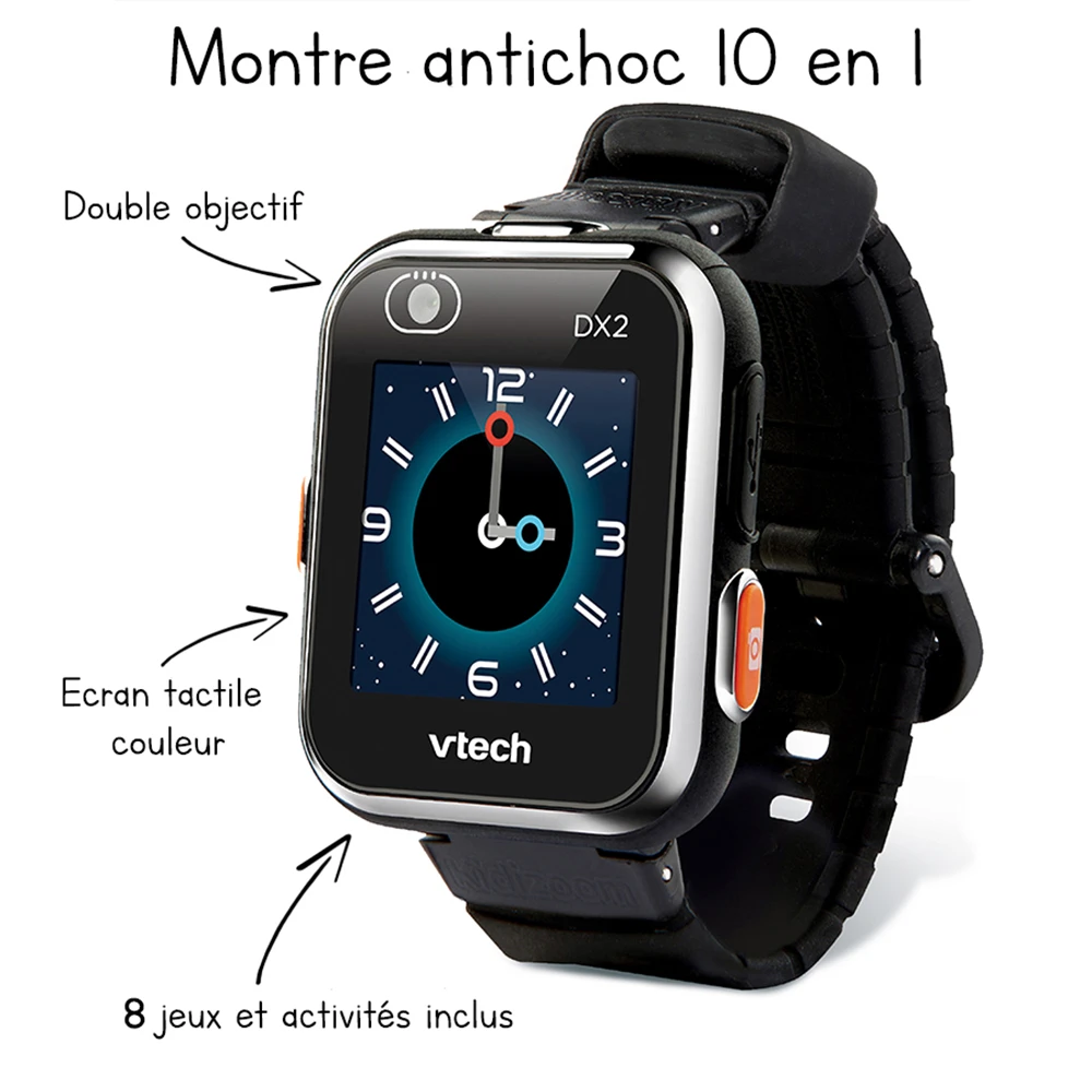 Kidizoom Smartwatch DX2 Noire - Montre Enfant 2 Kidizoom Smartwatch DX2 Noire - Montre Enfant – Image 2