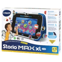 Tablette éducative STORIO MAX XL 2.0 Bleue -VTECH BABY Boutique 194605 Tablette storio max xl 2 0 bleu 6