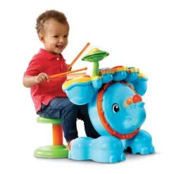 VTECH BABY Jungle Rock - Batterie éléphant 7 VTECH BABY Jungle Rock - Batterie éléphant -VTECH BABY Boutique 196705 Ma batterie C3A9lC3A9phant jungle rock 1 1