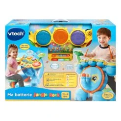 VTECH BABY Jungle Rock - Batterie éléphant 8 VTECH BABY Jungle Rock - Batterie éléphant -VTECH BABY Boutique 196705 Ma batterie C3A9lC3A9phant jungle rock 1 2