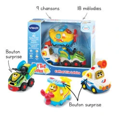 Coffret Trio De Petites Voitures - Tut Tut Bolides