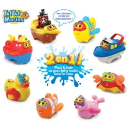 Jouet Animaux Aquatiques - Tut Tut Animo - VTech 21 Jouet Animaux Aquatiques - Tut Tut Animo - VTech -VTECH BABY Boutique 245405 TTM new compo 5