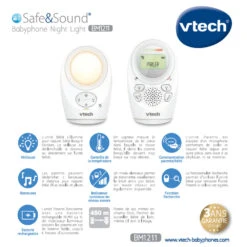 Babyphone Veilleuse BM1211 6 Babyphone Veilleuse BM1211 -VTECH BABY Boutique 301945 BM1211 Babyphone Night Light dos