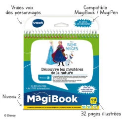 Livre Intéractif Reine Des Neiges - Livre Magibook - VTech