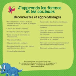 Livre Interactif Formes Et Couleurs - Livre Magibook - VTech -VTECH BABY Boutique 480502 japprends les formes dos