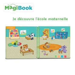 Livre éducatif école Maternelle - Livre Magibook - VTech -VTECH BABY Boutique 480805 livreMagibook decouvre ecole maternelle