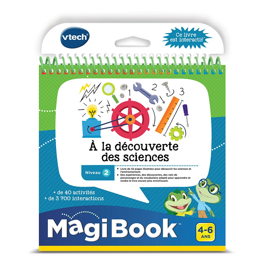 Livre Interactif à La Découverte Des Sciences - Livre Magibook - VTech 1 Livre Interactif à La Découverte Des Sciences - Livre Magibook - VTech