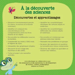 Livre Interactif à La Découverte Des Sciences - Livre Magibook - VTech 7 Livre Interactif à La Découverte Des Sciences - Livre Magibook - VTech -VTECH BABY Boutique 480905 livre dC3A9couvertes sciences dos