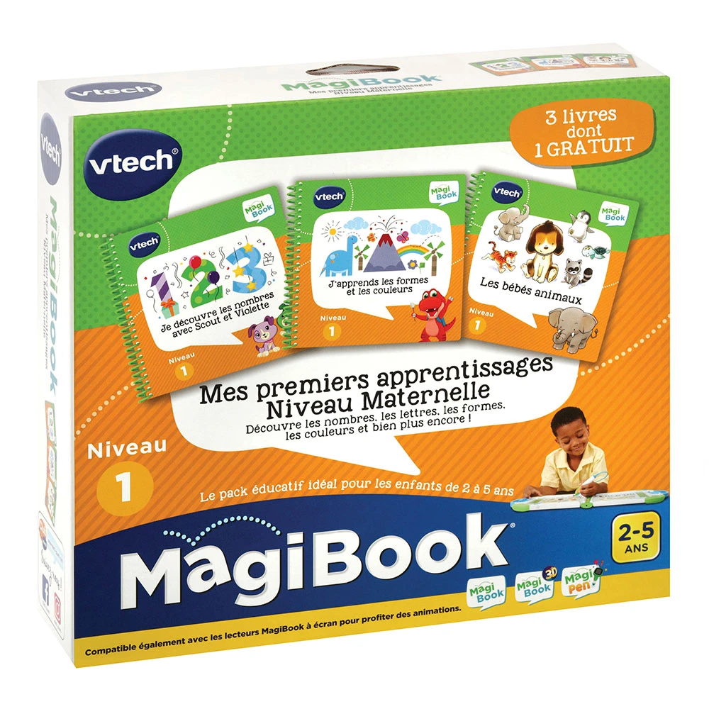 Pack 3 Livres - Mes Premiers Apprentissages : Niveau Maternelle 1 Pack 3 Livres - Mes Premiers Apprentissages : Niveau Maternelle