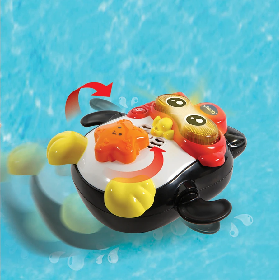 VTECH BABY Gédéon, Champion De Natation - Jouet Bain Bébé 2 VTECH BABY Gédéon, Champion De Natation - Jouet Bain Bébé – Image 2