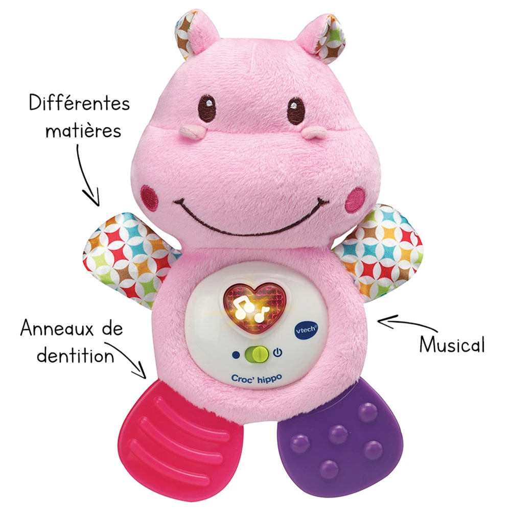 VTECH BABY Croc'hippo - Rose 1 VTECH BABY Croc'hippo - Rose