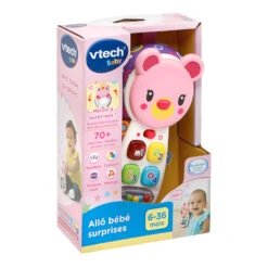 VTECH BABY Allo Bébé Surprises Rose 7 VTECH BABY Allo Bébé Surprises Rose -VTECH BABY Boutique 502705 Allo bebe surprise rose boite