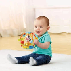 VTECH BABY Lumi Balle-hochet Des P'tits Copains -VTECH BABY Boutique 502905 lumi balle hochet 1 1