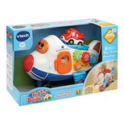 Jouet Avion Cargo 2 En 1 - Tut Tut Bolides 13 Jouet Avion Cargo 2 En 1 - Tut Tut Bolides -VTECH BABY Boutique 503105 TTB avion cargo boite min