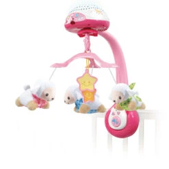 VTECH BABY Lumi Mobile Compte-moutons Rose - Mobile Bébé
