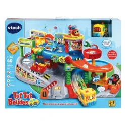 Mon Premier Garage Interactif - Tut Tut Bolides -VTECH BABY Boutique 512705 premier garage 4 min