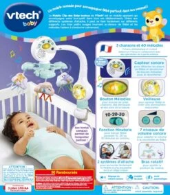 VTECH BABY Mobilo Clip Des Baby Loulous -VTECH BABY Boutique 513165 dos boC3AEte
