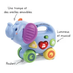 VTECH BABY Mon éléphant Pousse Pousse