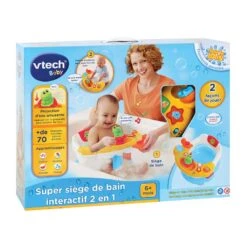 VTECH BABY Super Siège De Bain Interactif 2 En 1 9 VTECH BABY Super Siège De Bain Interactif 2 En 1 -VTECH BABY Boutique 515405 super siege bain 2