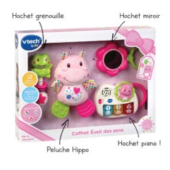 VTECH BABY Boutique 12 VTECH BABY Coffret Naissance - Eveil Des Sens - Rose