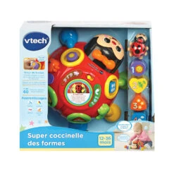 VTECH BABY Super Coccinelle Des Formes - Jouet Interactif -VTECH BABY Boutique 522305 super coccinelle formes boite
