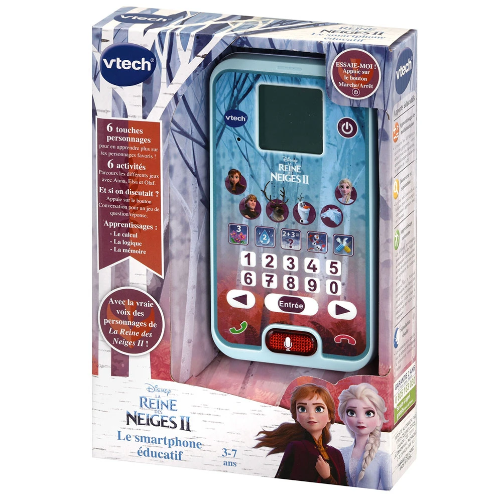 VTech Reine Des Neiges 2 - Le Smartphone éducatif 1 VTech Reine Des Neiges 2 - Le Smartphone éducatif