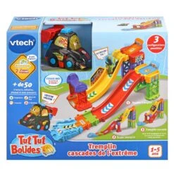 Tremplin Cascades De L'extrême (+Lucas, Roi Du Championnat) -VTECH BABY Boutique 527505 TTB tremplin cascades boite
