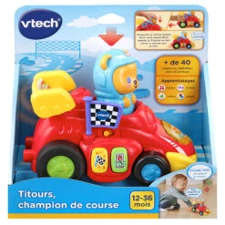 VTECH BABY Titours, Champion De Course - Jouet Roulant 8 VTECH BABY Titours, Champion De Course - Jouet Roulant -VTECH BABY Boutique 528405 titours