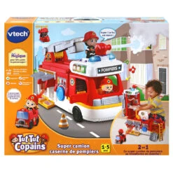 Super Camion Caserne De Pompiers - Tut Tut Copains 10 Super Camion Caserne De Pompiers - Tut Tut Copains -VTECH BABY Boutique 529805 Tut Tut Copains Super camion caserne de pompiers boite