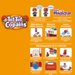 Super Camion Caserne De Pompiers - Tut Tut Copains 11 Super Camion Caserne De Pompiers - Tut Tut Copains -VTECH BABY Boutique 529805 Tut Tut Copains Super camion caserne de pompiers boite dos