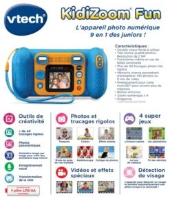 KidiZoom Fun Bleu -VTECH BABY Boutique 548905 dos boC3AEte