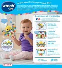 VTECH BABY Hochet Piou-piou éveil Des Sens 12 VTECH BABY Hochet Piou-piou éveil Des Sens -VTECH BABY Boutique 558705 dos boC3AEte